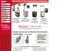 Tablet Screenshot of kwikstand.com